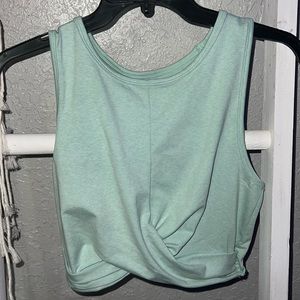 Mint workout top